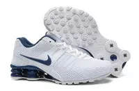 nike shox zoom current r4 new bleu blanc